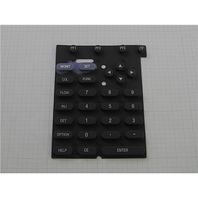 键盘 KEY RUBBER2,GCX，用于GC-2014／2014C