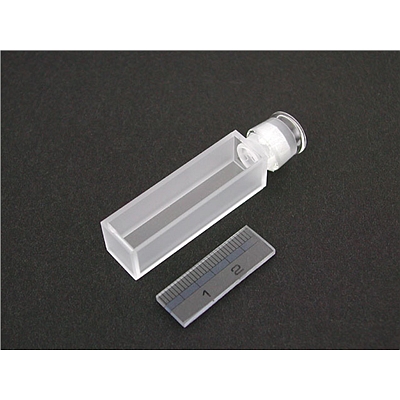 10mm光程石英比色皿带密封塞CELL(S), WITH SEALED PLUG，用于UV-2450／UV-2550
